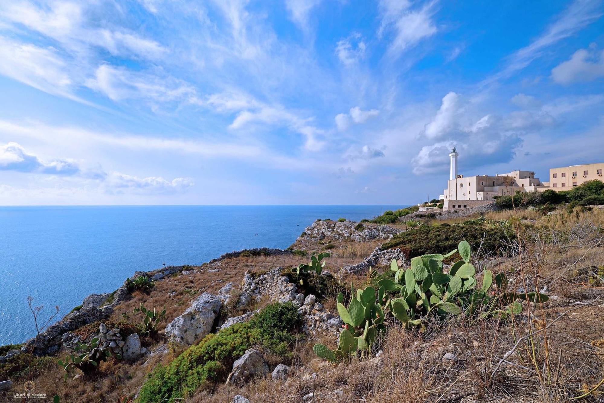 Oikia Vacanze S Cesarea Casa Rosa Su Santa Cesarea Terme Esterno foto